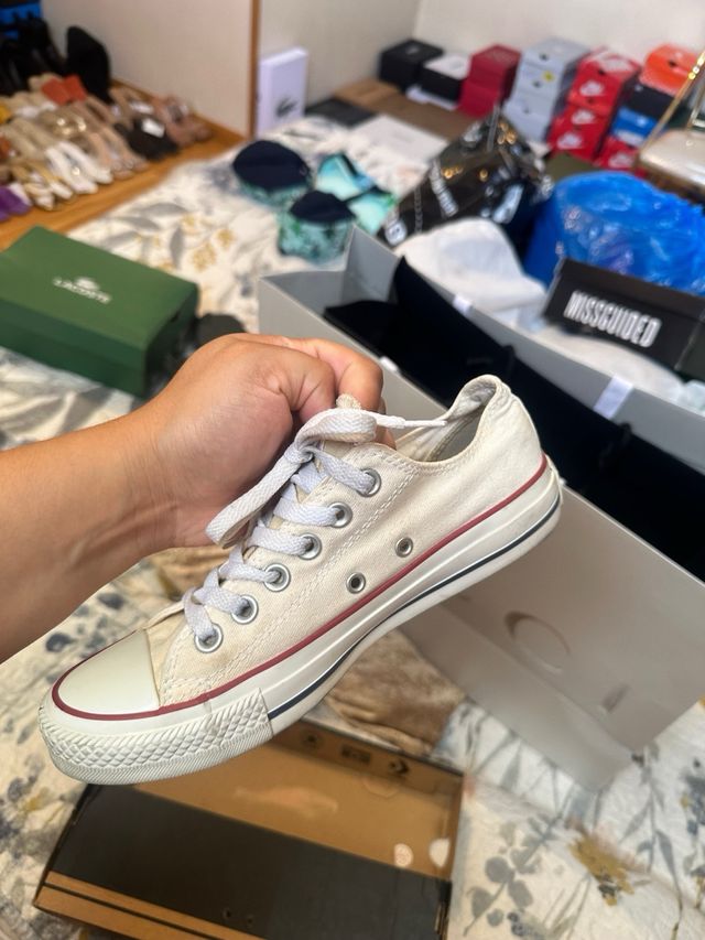 Converse blanca