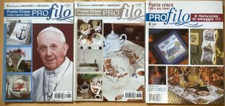 9 Riviste punto croce Profilo