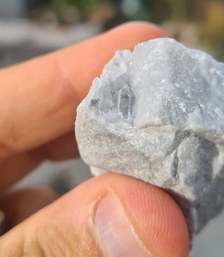 Minerali Quarzo Biterminato Herkimer Carrara