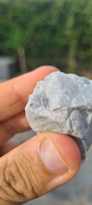 Minerali Quarzo Biterminato Herkimer Carrara