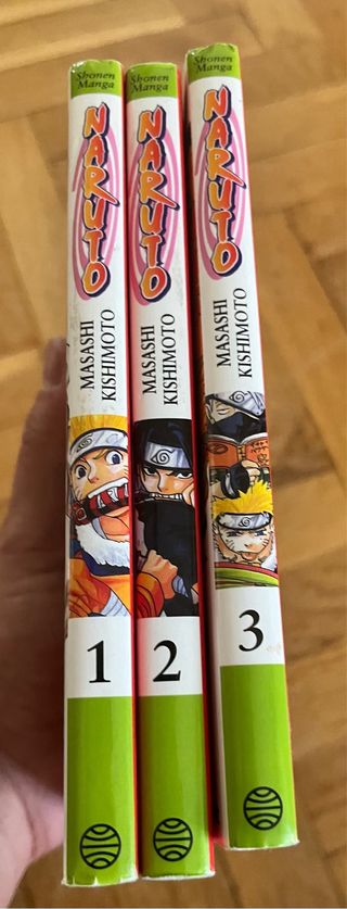 Naruto 1,2 y 3