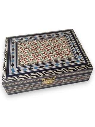 Caja de taracea en mate. Varios acabados