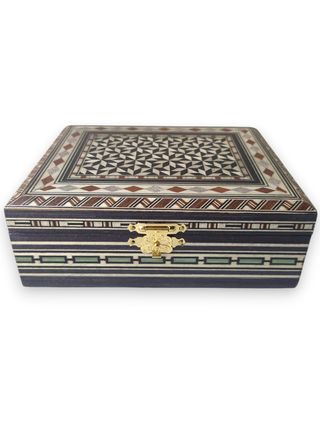 Caja de taracea en mate. Varios acabados