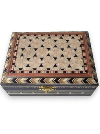 Caja de taracea en mate. Varios acabados