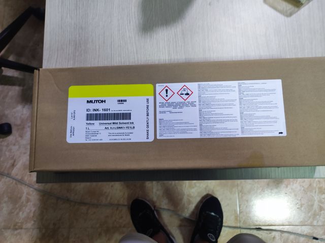 BOLSA ECOSOLVENTE LITRO MUTOH AMARILLO