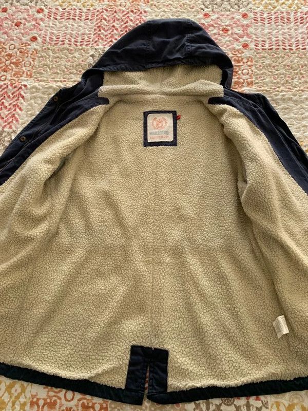 Parka imbottito blu Gymnasium