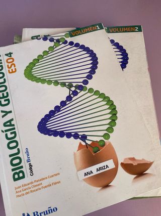 Libro Biología y Geología 4ESO