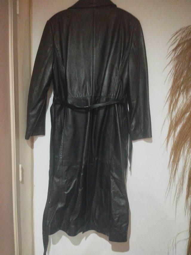 Abrigo piel mujer 44