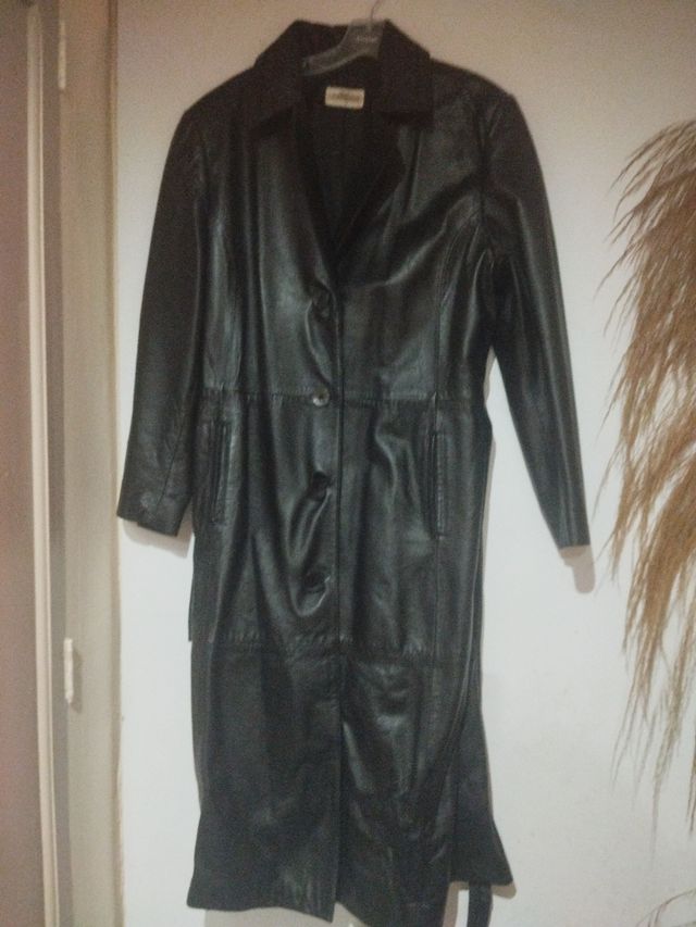 Abrigo piel mujer 44