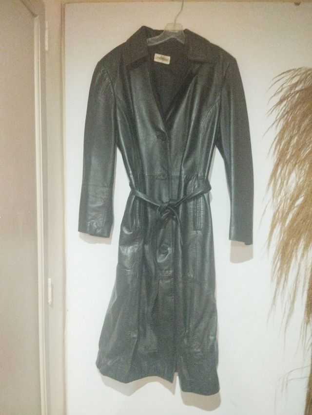 Abrigo piel mujer 44