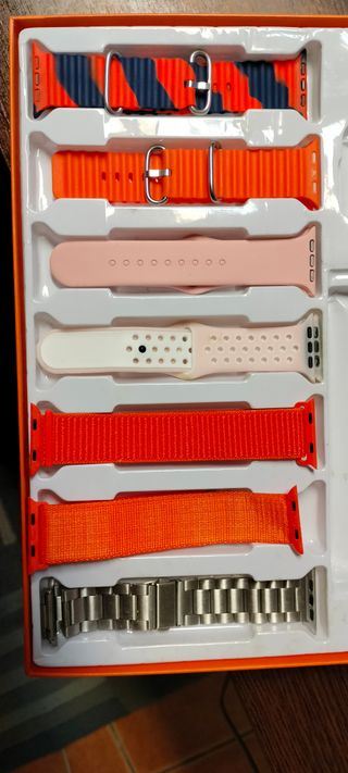 Relogio (smartwatch) apple Ultra 9 +  braceletes