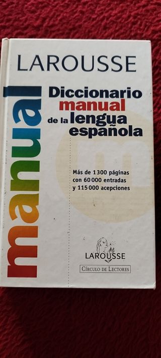 Diccionario  de la lengua española.