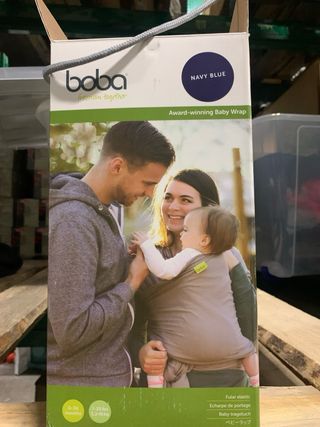 mochila portabebe Boba Navy