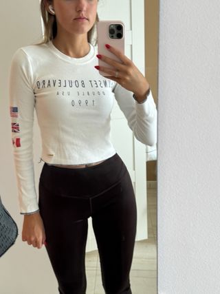 Camiseta Blanca manga larga