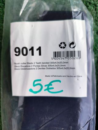 Discos roçadora furo 20 mm 4mm