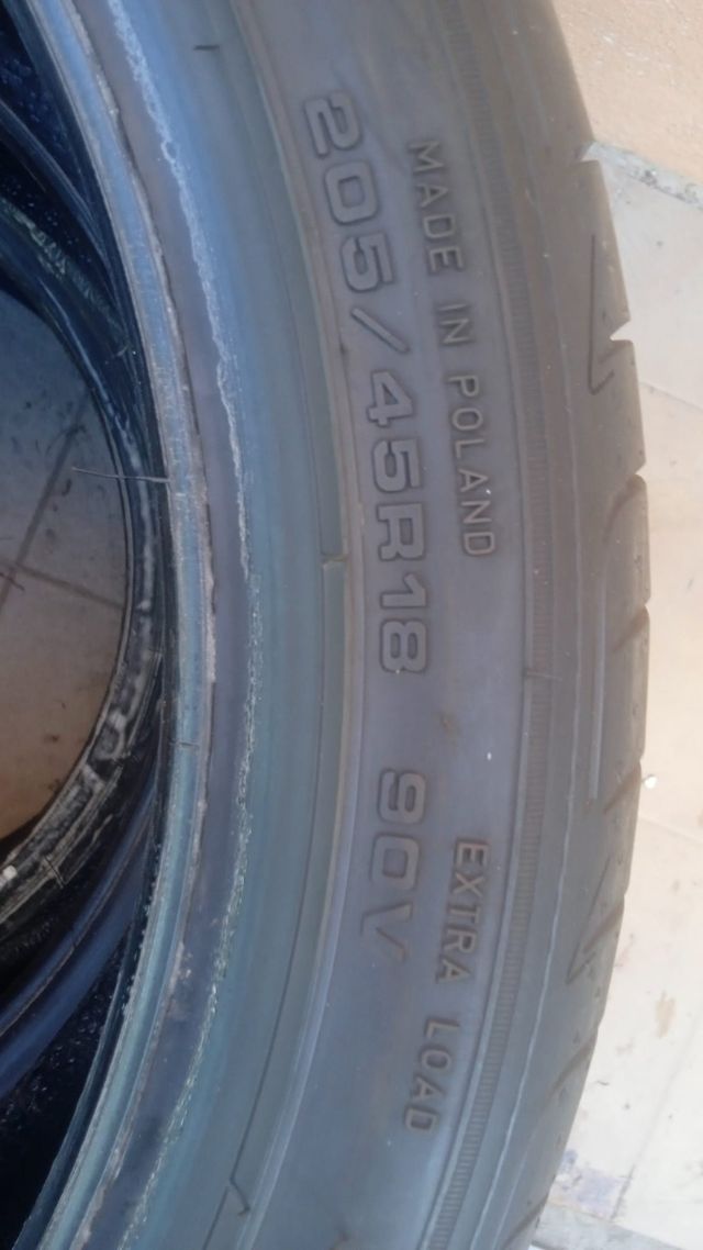 Neumaticos de ocasion 205/45R18