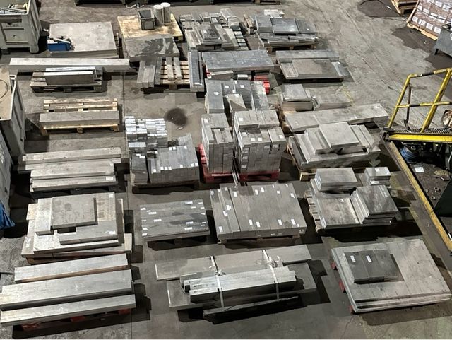 Planchas de aluminio , Titanio e Inoxidable