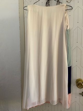 Vestido plisado en la parte delantera 4 colores