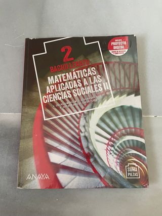 Matematicas Aplicadas 2* Bachillerato