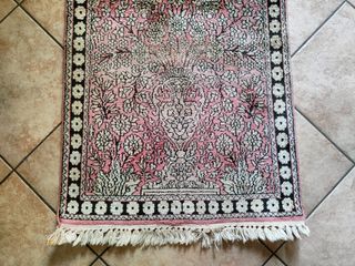 Tappeto persiano Srinagar in seta