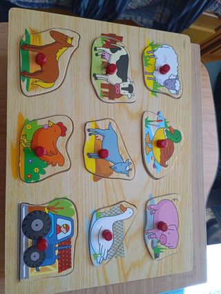 Puzzles niños de madera