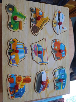 Puzzles niños de madera