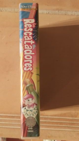 VHS Los Rescatadores (Disney)