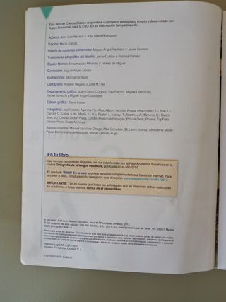 Libro Cultura Clasica Secundaria