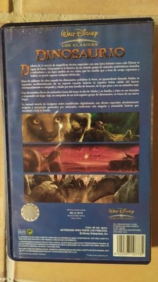 VHS Dinosaurio (Disney)