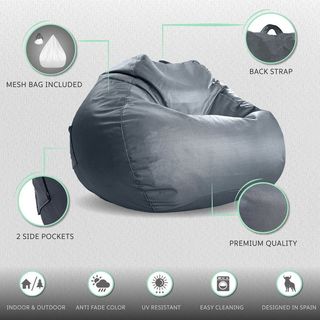 Puff exterior XXL con relleno ¡OFERTA LIQUIDACION!