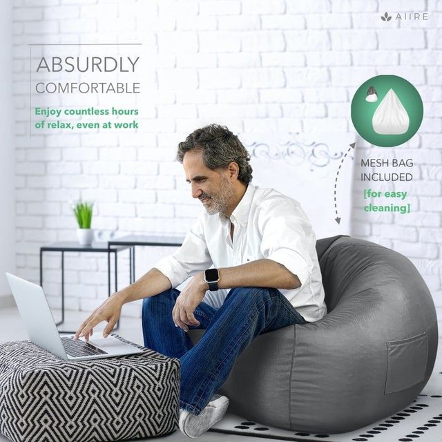Puff exterior XXL con relleno ¡OFERTA LIQUIDACION!