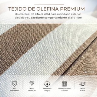 Puff exterior de diseño - Puf gigante jardin XXL