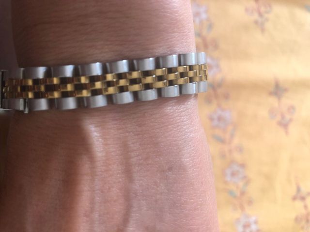 Pulsera acero para reloj / mujer