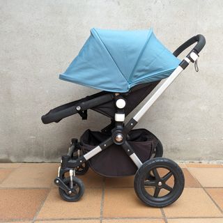 Carrito Bugaboo Camaleon 3 azul claro + accesorios