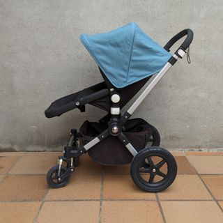 Carrito Bugaboo Camaleon 3 azul claro + accesorios