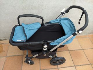 Carrito Bugaboo Camaleon 3 azul claro + accesorios