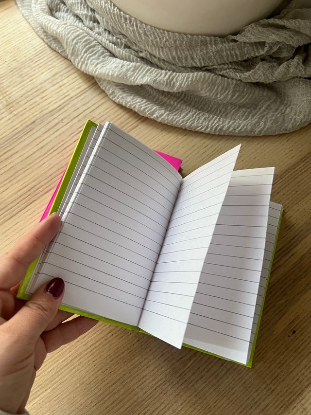 Pack de dos libretas de colores