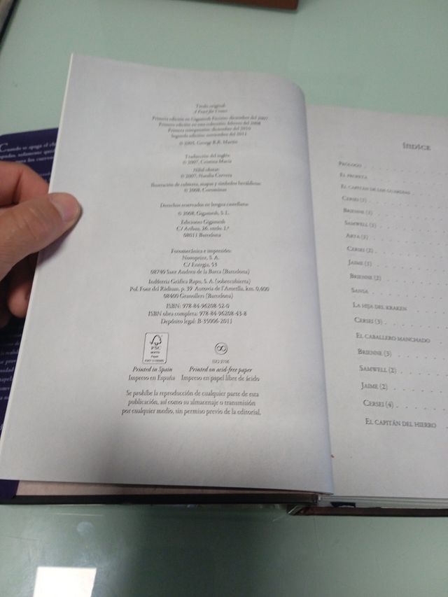 Festín de cuervos edición lujo