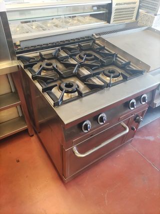 COCINA A GAS CON HORNO JEMI