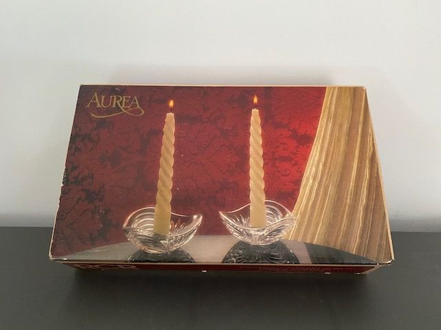 PORTAVELAS DE CRISTAL ROYAL CRYSTAL ROCK