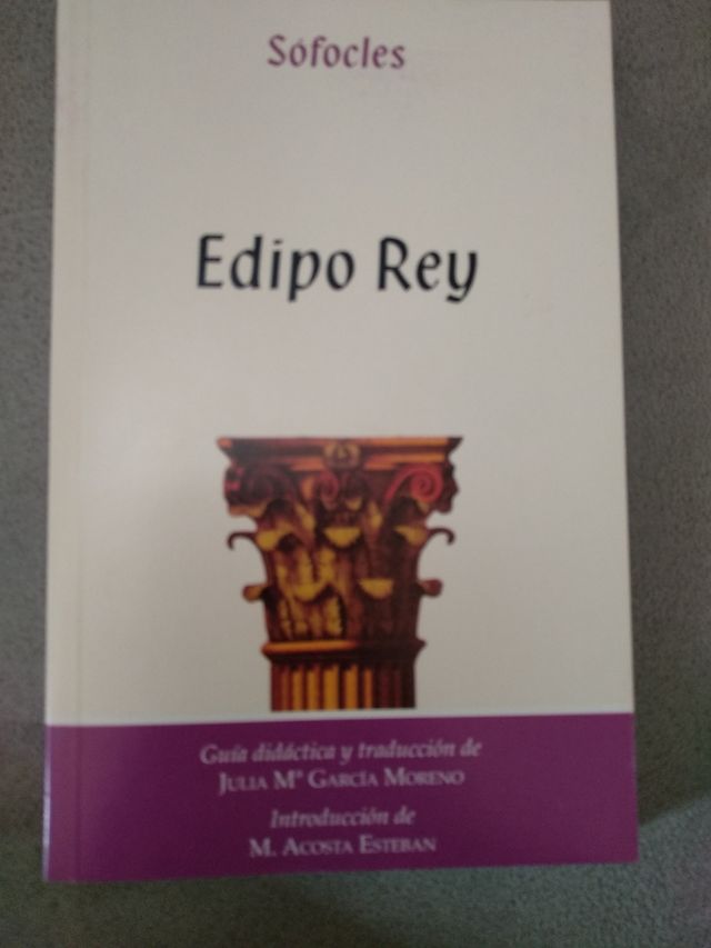 Sofocles . Edipo Rey.