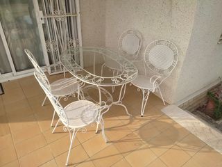 OFERTA!!!Conjunto jardin hierro forjado