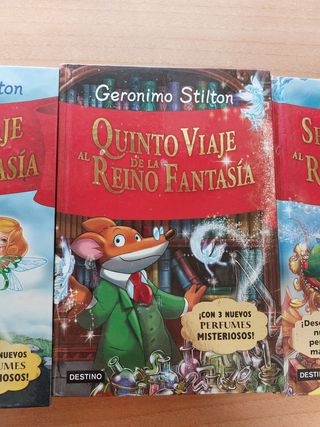 Viaje al reino de la fantasia Geronimo Stilton