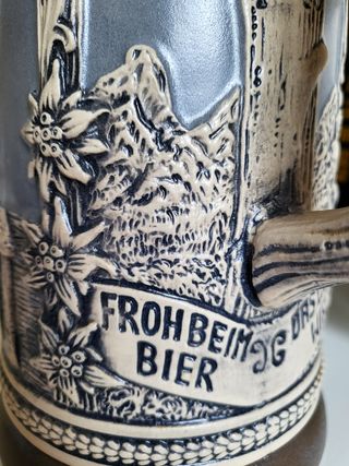 Jarra de cerveza vintage