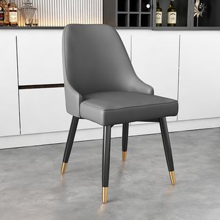 Silla de cuero para comedor o restaurante