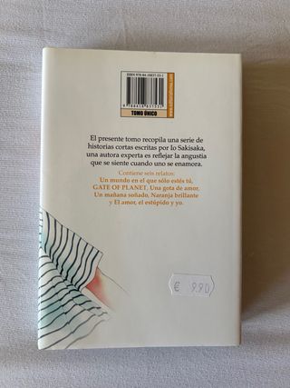 Manga Historias de Amor Io Sakisaka