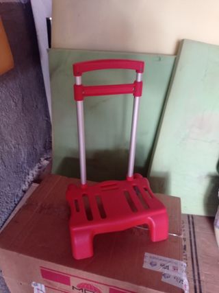 Carrito con ruedas mochila