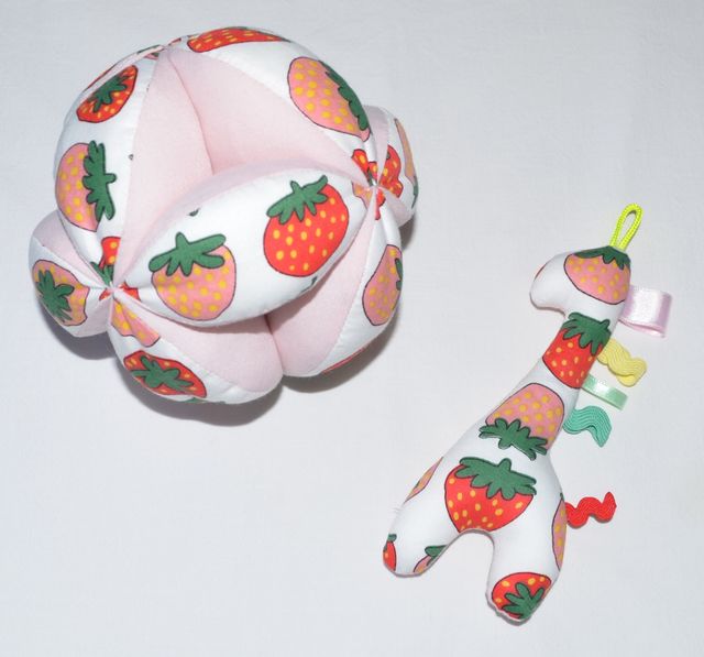 Palla sensoriale Montessori + sonaglio