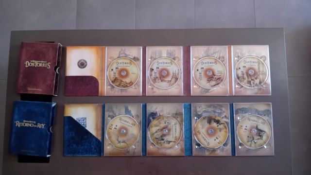 Señor de los anillos coleccionista(DVD)