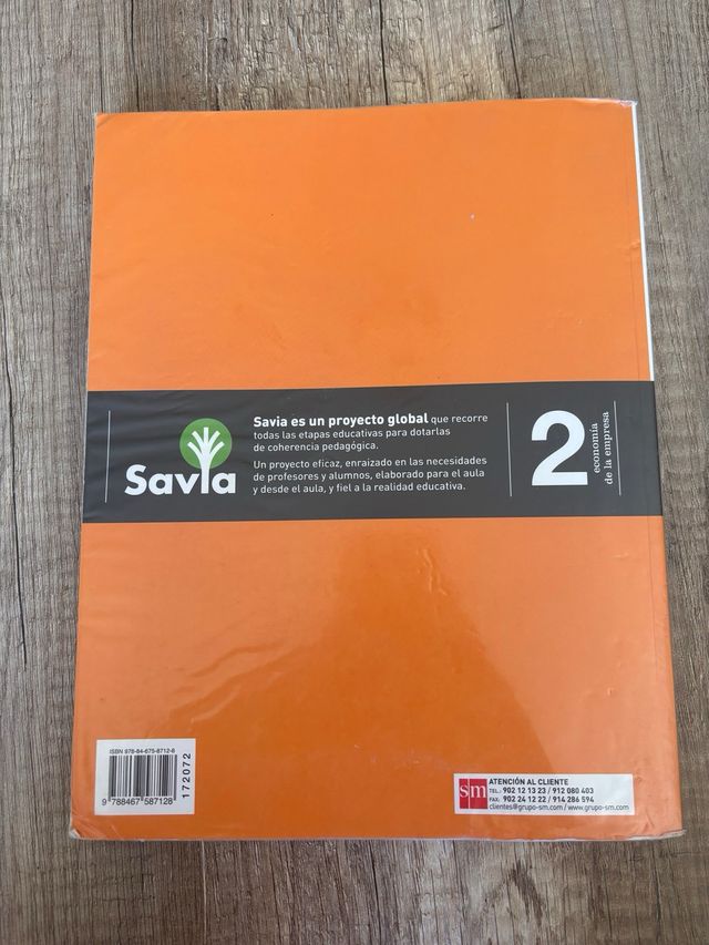 Economia de la empresa SM 2 bachillerato